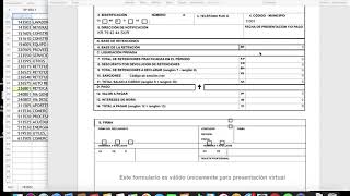 DILIGENCIAMIENTO FORMULARIO RETEICA [upl. by Ahar]