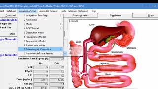 Modeling Enterohepatic Circulation EHC in GastroPlus™ [upl. by Viviane]