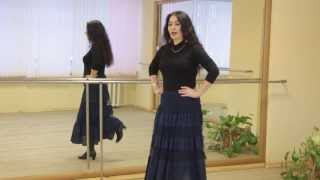 Gypsy dance Уроки цыганского танца Венеры Ферарь №11 gipsy dance lesson [upl. by Ecadnak732]