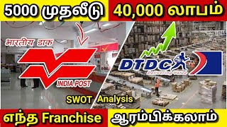 India Post Franchise vs DTDC Franchise  How to Apply Courier Franchise in Tamilnadu  IamAmar [upl. by Ardnoel347]