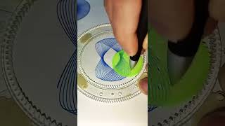 The spirogyra art spirograph trending video [upl. by Budwig827]