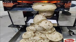 AUTOMATIC ROTI MAKING MACHINE  FULL SET UP FOR ROTI MAKER [upl. by Ajram]