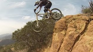 Suicide Trail  Agoura Hills Downhill 32314  Gopro HD [upl. by Kilah970]