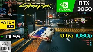 Cyberpunk 2077 20  RTX 3060 Laptop  MSI GF65 Thin 75W  HIGHULTRA DLSS BALANCED [upl. by Acinimod]