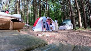 Camping at copake falls NY timelapse [upl. by Fraser]