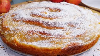 ¡ 2 MANZANAS🍎 y 2 HUEVOS POSTRE RICO Y FÁCIL en 5 MINUTOS ¡ sin pesar ingredientes  🎄 [upl. by Siraved]