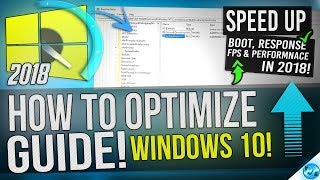 🔧 How to Optimize Windows 10 For GAMING amp Performance in 2019 The Ultimate Updated GUIDE [upl. by Nwadahs]