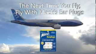 Macks® Ear Plugs  Great For Flying [upl. by Susi782]