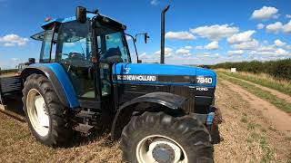 1997 Ford New Holland 7840 Turbo 66 Litre 6Cyl Diesel Tractor 100 HP [upl. by Floss]