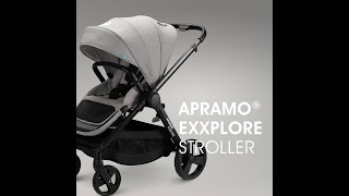 Apramo รุ่น Exxplore Stroller  แนะนำรถเข็นเด็ก Rocking Kids [upl. by Eelrihs908]