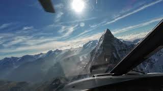 Heli flight Zermatt 22082024 [upl. by Yslek377]