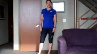 Standing hip abduction and adduction [upl. by Aniaz261]