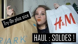 Haul soldes  Try on plus size  Primark HampM et Ms Mode [upl. by Anastasia]