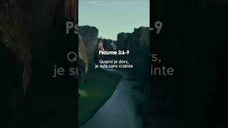 Psaumes 369 Louis Segond shorts bible [upl. by Adnolehs]