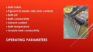 Troubleshooting For Elecrocoating  Operating Parameters Effects On CED  Part 3  In Hindi [upl. by Auqinat]