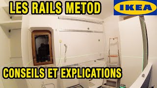 Comment utiliser les rails de cuisine IKEA Metod [upl. by Olenolin172]