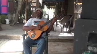 Foxy Callwood of Foxys Jost Van Dyke BVI singing about the state of Virginia [upl. by Akinahc]