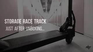 EGRET ONE GT Electric Scooter  Storage Race Track  Unboxing  PET [upl. by Roselba]