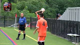 LMC Varsity Sports  Boys Soccer  Port Chester at Mamaroneck  91218 [upl. by Yrojram632]