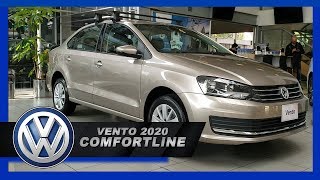 Volkswagen Vento Comfortline 2020 Reseña completa [upl. by Ardnajela277]