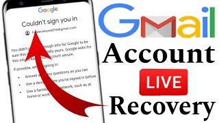 couldnt find your google account problem  how to recovery gmail forgot password [upl. by Eirameinna]