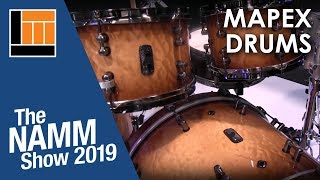 LampM  NAMM 2019 Mapex Drums [upl. by Pomfrey]