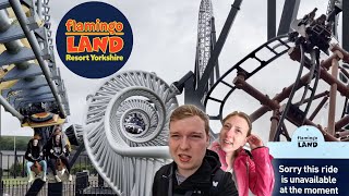 Mal auf mal zu… Bizarrer Tag im Flamingo Land  Vlog 174 [upl. by Baxie]