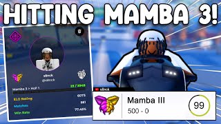 HITTING MAMBA 3 ON HOOPZ AFTER NEW UPDATE  Roblox Basketball [upl. by Giarla737]