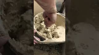 Making Wet Clay Usable Again by Reclaiming shorts asmr pottery ceramics satisfying relaxing [upl. by Kirschner]