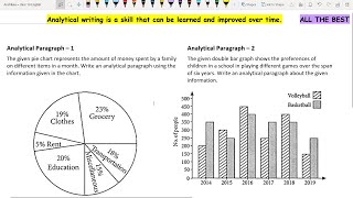 Analytical paragraph class 10 [upl. by Dedie]