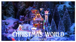 Sfeerimpressie Christmas World Intratuin Halsteren 2024 [upl. by Elimay]