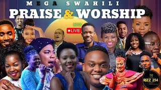 🔴MEGA DEEP NONSTOP SWAHILI WORSHIP MIX  DJ RIZZ WORSHIP EXPERIENCE 2024  7HRS BEST GOSPEL MIX [upl. by Aramahs677]