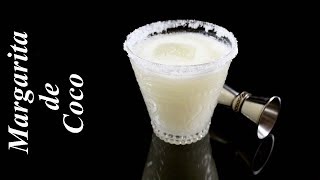 cómo hacer una rica MARGARITA DE COCO [upl. by Medin836]