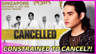 Mahalima SB19 CANCELS SINGAPORE CONCERT due to unforeseen circumstances [upl. by Ereynihc526]