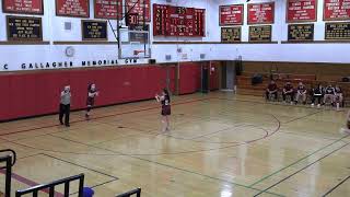 01282022 Girls Varsity Basketball vs MorrisvilleEaton [upl. by Einaffit]