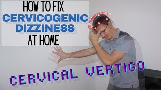 How to Get Rid of Cervicogenic Dizziness  Cervical Dizziness Exercises  Dr Jon Saunders [upl. by Patterson391]