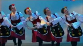 Српско коло  Сербский танец  Балет Игоря Моисеева  Serbian dance  Igor Moiseyev Ballet [upl. by Lyall]