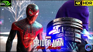 Marvels SpiderMan Miles Morales  Tinkerer Final Fight  Gameplay 4K60FPS [upl. by Pippy]