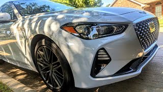 Genesis G70 20T Oil Change [upl. by Ojimmas]