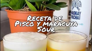 Receta rápida de Pisco sour [upl. by Tennos]