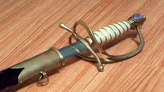 Making a Doctoral Sword and Scabbard [upl. by Ahseikal]