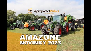 Agritechnica AMAZONE novinky 2023  nová Pantera rozmetadla Cirrus Precea Catros 03 [upl. by Horatia]