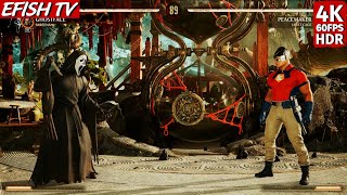 Ghostface vs Peacemaker Hardest AI  Mortal Kombat 1 [upl. by Damle]