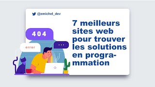 7 meilleurs sites web pour trouver les solutions en programmation [upl. by Currier]