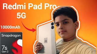 Redmi Pad Pro 5G Tablet  Unboxing Malayalam Review [upl. by Juanne]