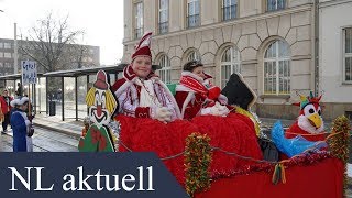 Kinderkarneval quotZug der fröhlichen Kinderquot 2018 in Cottbus [upl. by Cacilia]