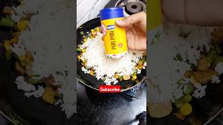 Delicious Piri Piri Fried Rice from Leftover Rice amp Veggiesshortsvideoviralshortmostviewedrecipe [upl. by Asillam]