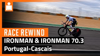 IRONMAN amp IRONMAN 703 Portugal Cascais 2023  Race Rewind [upl. by Cort906]