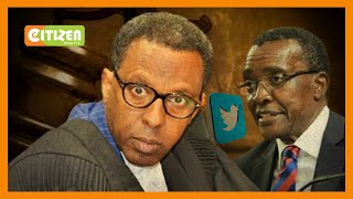 Retired CJ David Maraga accuses Ahmednasir Abdullahi of defamation [upl. by Alleber]