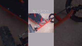 Steering Go Kart shorts homemade build custom diy [upl. by Damek27]